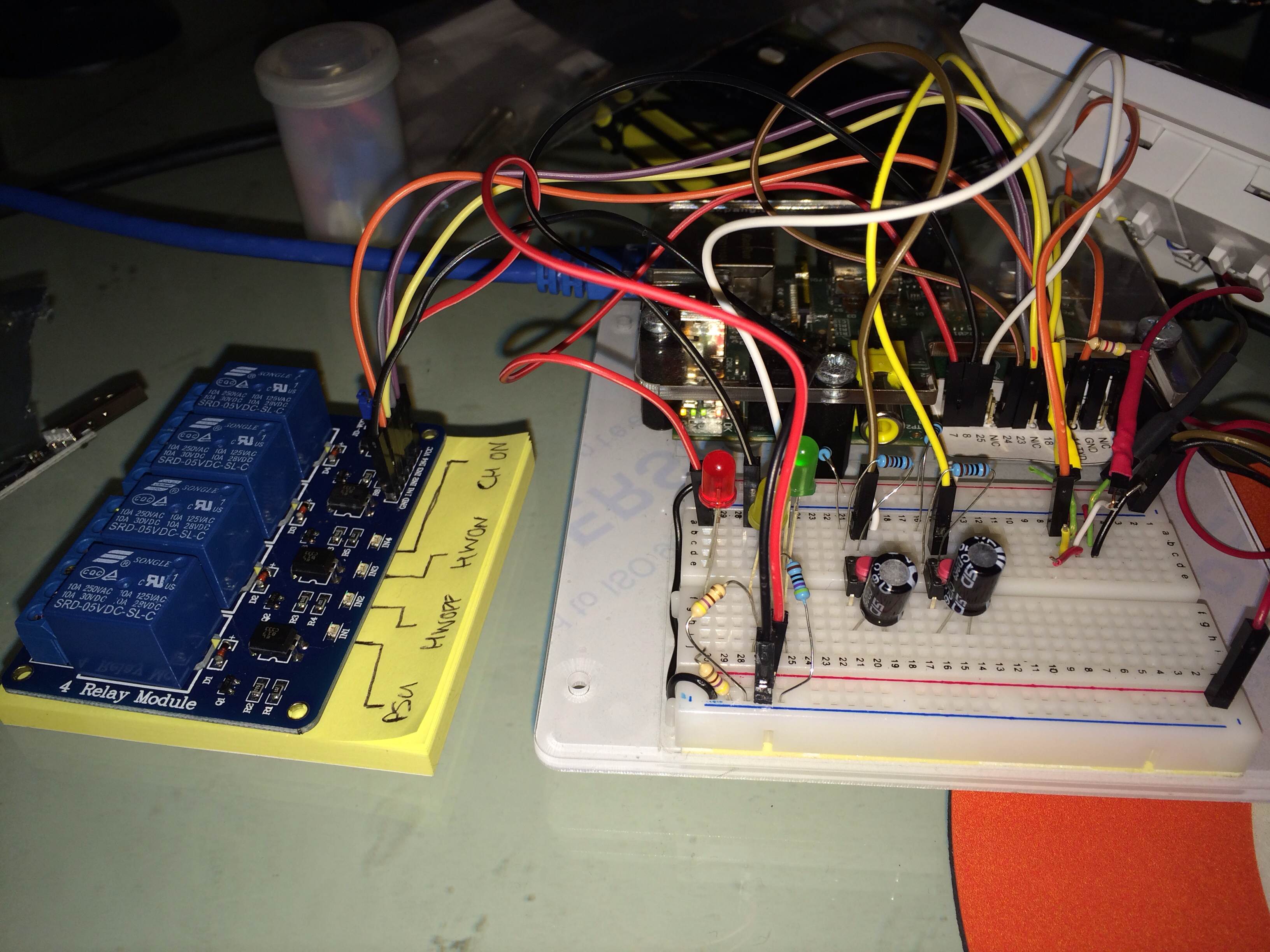 Heating Controller - breadboard